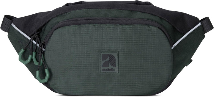 AUDETIC Bauchtasche Damen & Herren Oliv - Drip - Gürteltasche für Sport Outdoor Stadt - Hüfttasche S
