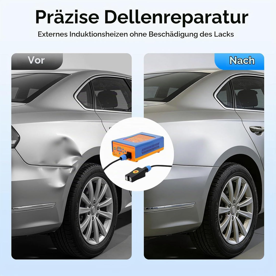 1380W Professionelle PDR Induktionsheizung,Hot Box Car Paintless Dent Repair Tool,Body Removal Induc