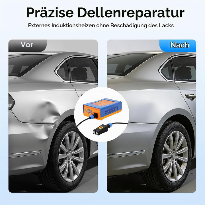 1380W Professionelle PDR Induktionsheizung,Hot Box Car Paintless Dent Repair Tool,Body Removal Induc
