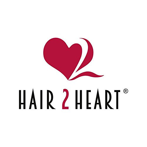 hair2heart Echthaar Tressen zum Einnähen Extensions Gewellt - 40cm 100g 6/3 dunkelblond gold #4 Brau