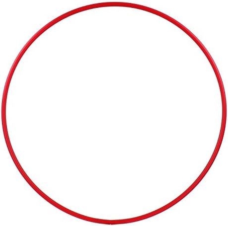 Hoopomania® Hula Hoop Rohling, HDPE-20mm, Ø60/70/80/90/100cm, farbig Rot Ø100cm, Rot Ø100cm