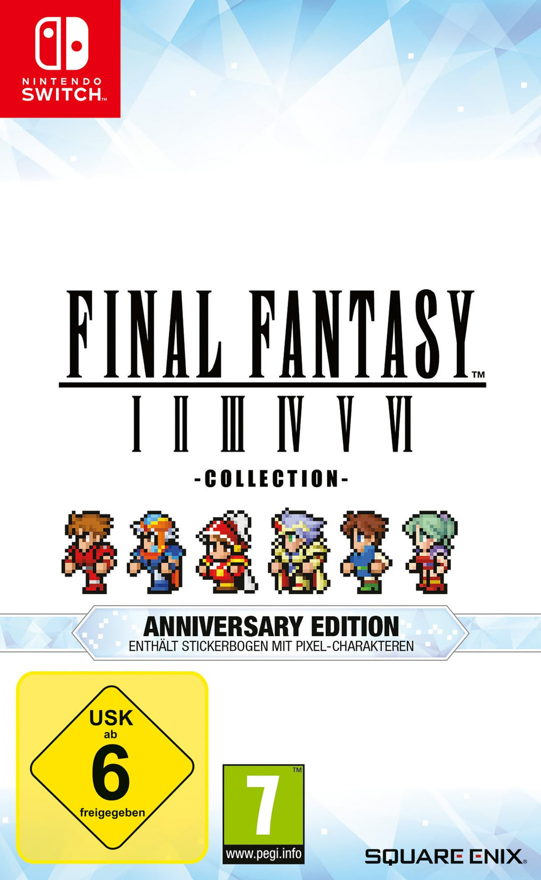 FINAL FANTASY I-VI COLLECTION ANNIVERSARY EDITION (Switch) nintendo_switch Anniversary Edition, nint