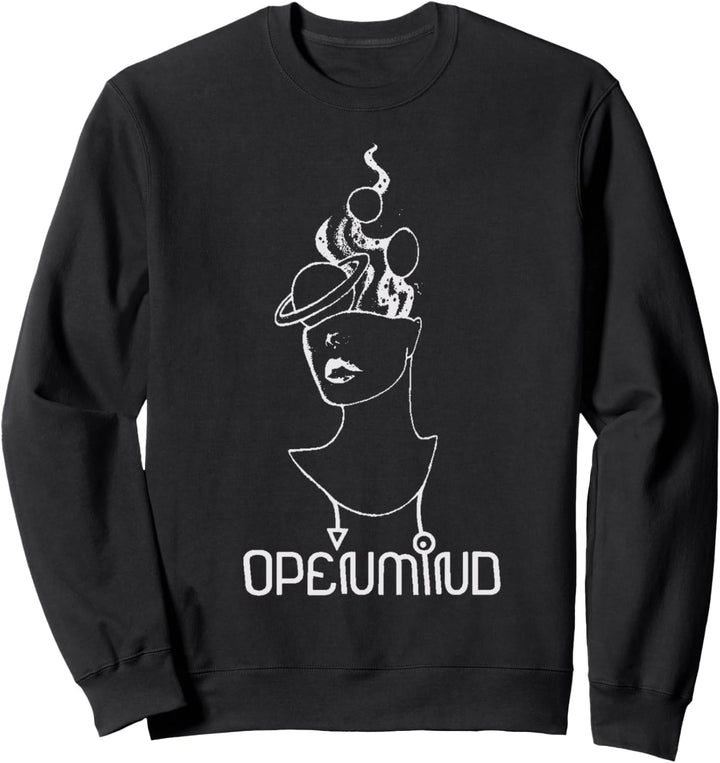 Open Your Mind Minded Openmind celebration head free spirit Sweatshirt