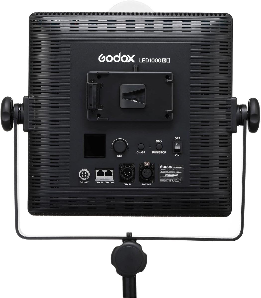 LED 1000D MKll Daglicht met barndoor