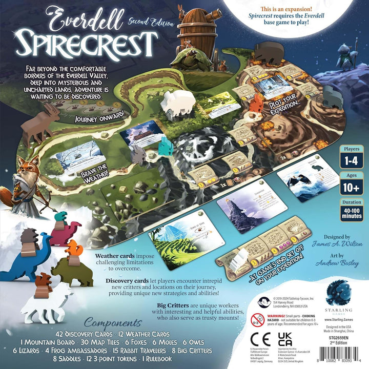 Starling Games Everdell Spirecrest 2nd Edition, HPGSTG2659EN