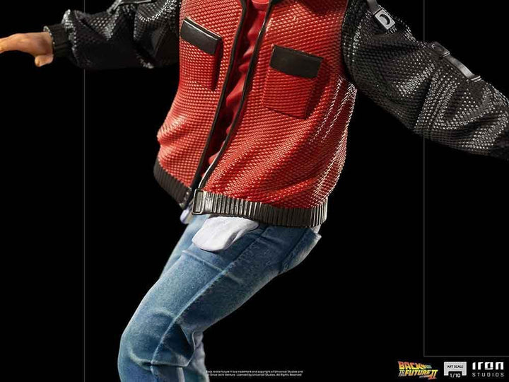 Iron Studios Back to The Future Marty McFly Hoverboard 1/10 Scale Statue Standard 1:10, 1:10