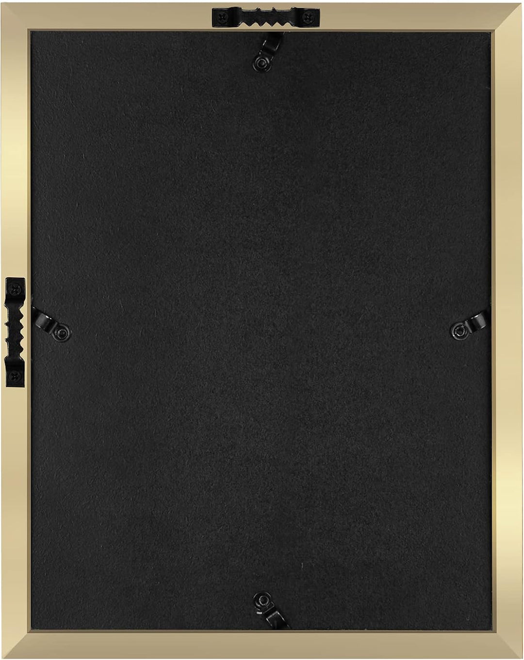 Americanflat 11x14 Shadow Box Rahmen in Gold mit weicher Leinenrückseite - Verbundholz mit poliertem