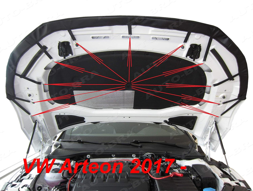 AB3-00351 Auto Bra kompatibel mit VW Arteon Bj. ab 2017 Haubenbra Steinschlagschutz Tuning Bonnet Br