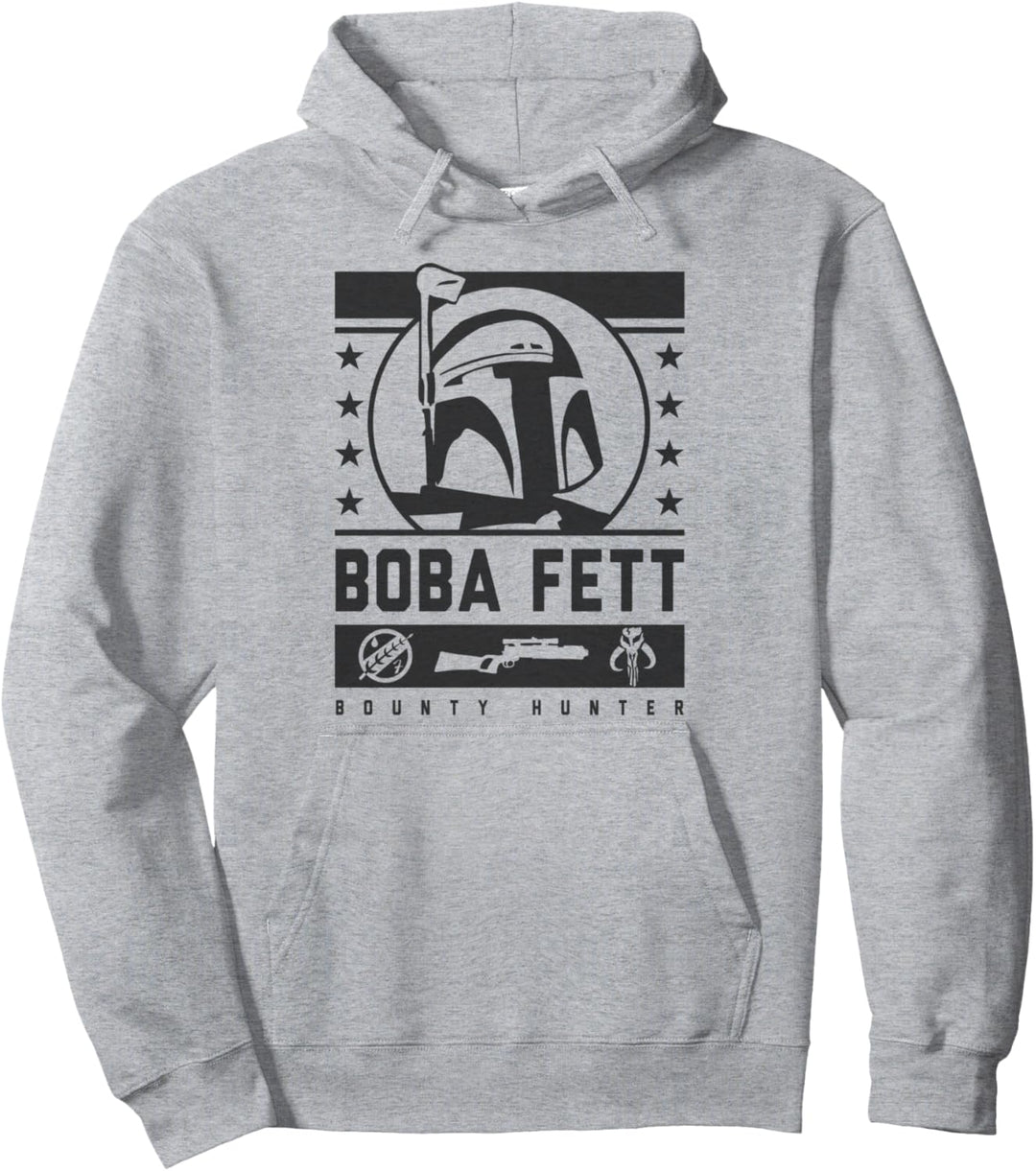 Star Wars Boba Fett Streetwear Propaganda Poster Pullover Hoodie