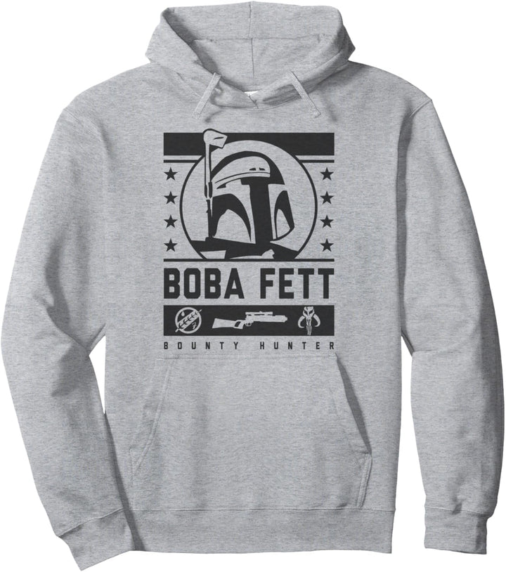 Star Wars Boba Fett Streetwear Propaganda Poster Pullover Hoodie
