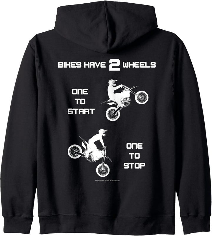 Motorrad, Enduro, Freestyle, Wheelie, Stoppie, Motorcross, Fahrrad Kapuzenjacke