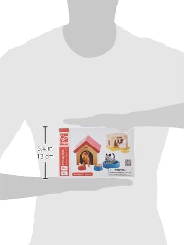Hape Haustiere für die ganze Familie aus Holz für Puppenhäuser von Hape | Ergänzung mit den fröhlich