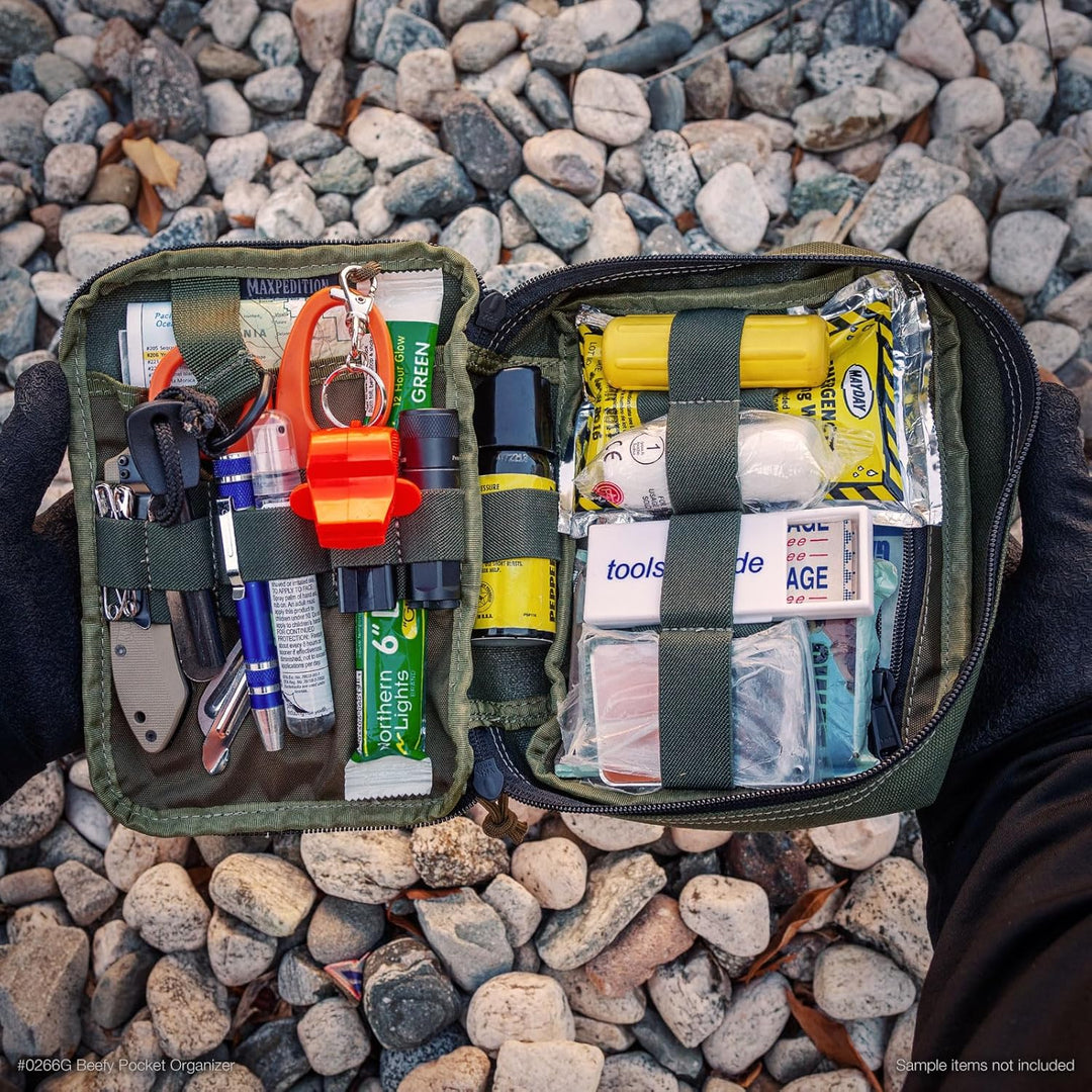 Maxpedition Beefy Pocket Organizer Tasche Einheitsgrösse Grün, Einheitsgrösse Grün