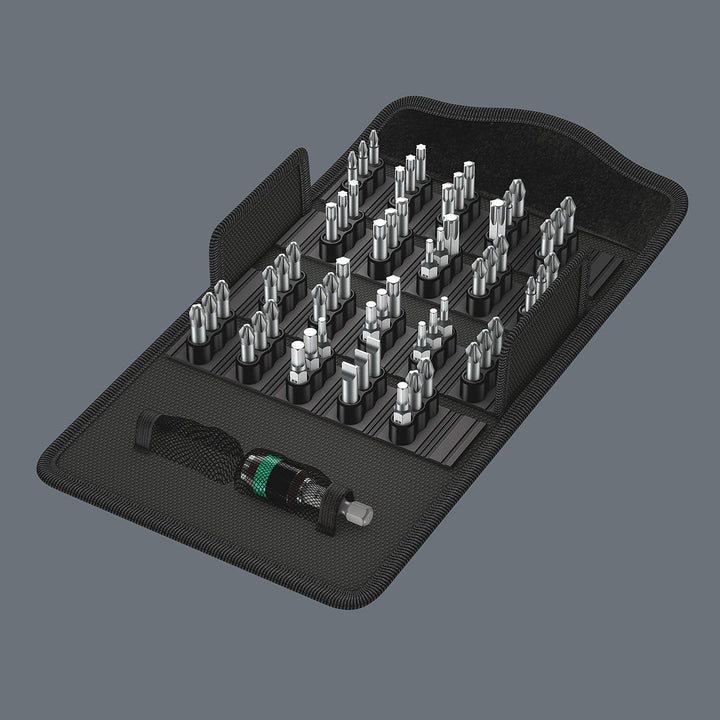Wera Bit-Sortiment, Bit-Safe 43 Universal 1, 43-teilig, 1