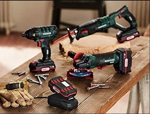 park side Parkside Akku X20V Team 2Ah und Ladegerät mit Active Cell Balancing