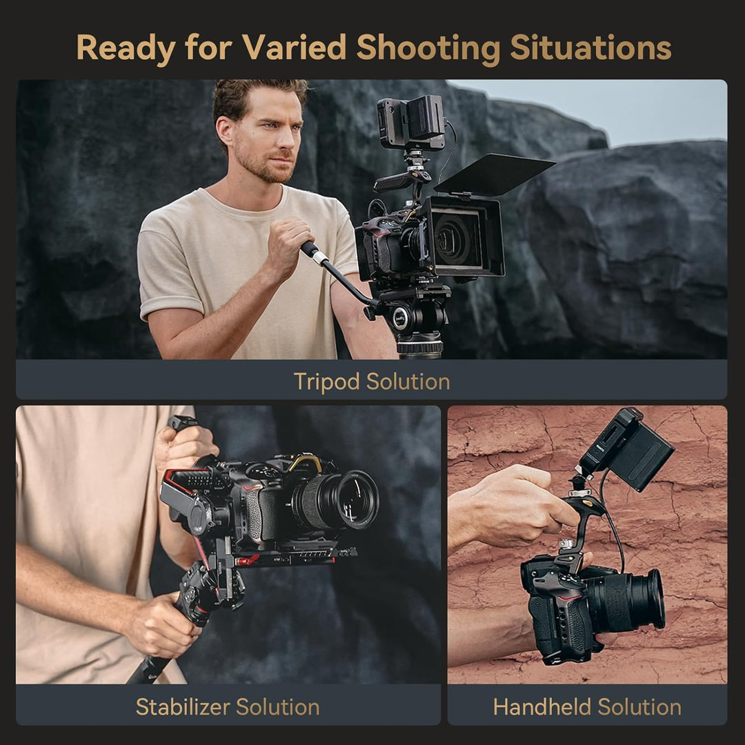 SMALLRIG Night Eagle Z8 Cage Kamerakäfig für Nikon Z 8, Vollkäfig aus Aluminiumlegierung, mit Schnel