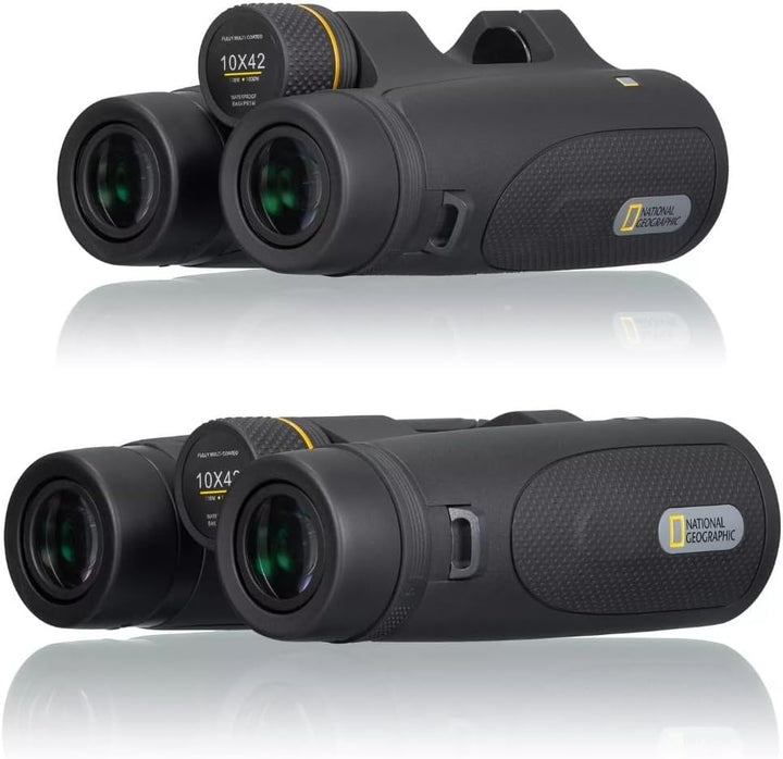 National Geographic Fernglas 10x42 Algonquin – 10x Vergrösserung, 42 mm Objektive, wasserdicht, 100