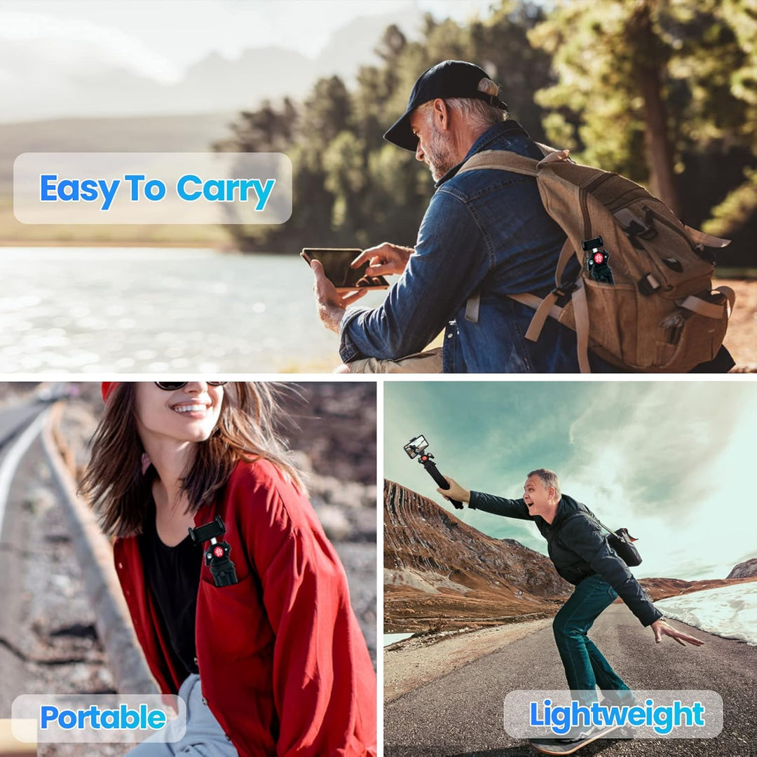 Handy Stativ Flexibel Goocong Kamera Stativ für Smartphone Mini Stativ Tripod mit Handy Halterung Mi