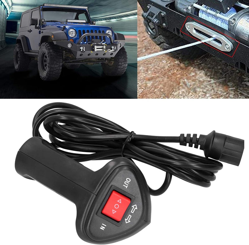 Dioche Seilwinde Auto Kabel, Universal Elektrische Seilwinde Fernbedienung Winch Remote Control mit