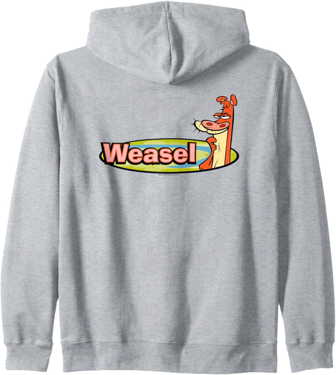 I Am Weasel Weasel Kapuzenjacke