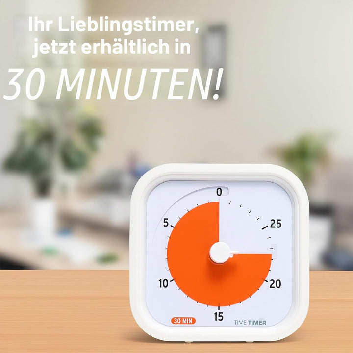 TIME TIMER 30 Minuten MOD Education Edition – Visueller Timer mit Desktop-Software für Kinder im Kla