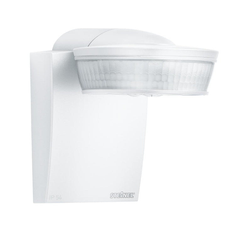 Steinel Infrarot-Bewegungsmelder sensIQ weiss, 300°|20 m Sensor, 2500 W, Dauerlicht, Eckwandhalter,