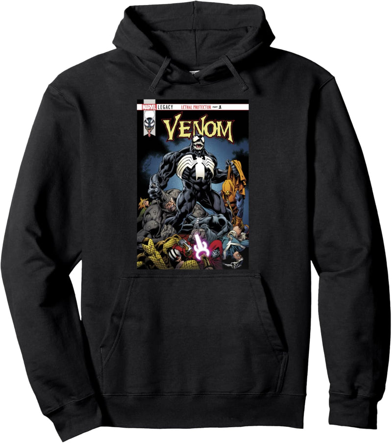 Marvel Venom Lethal Protector Comic Cover Pullover Hoodie