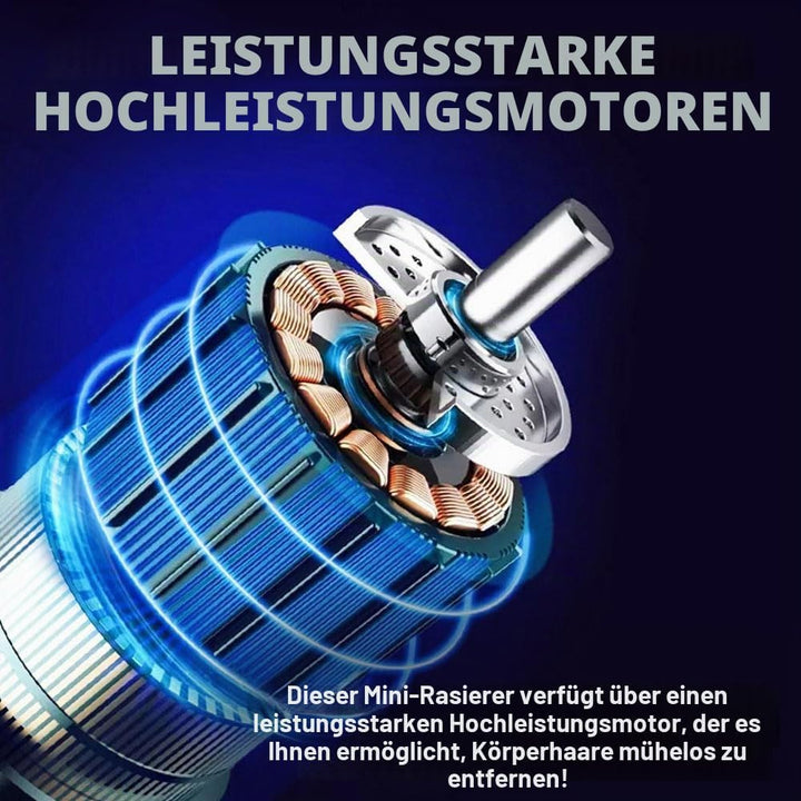 AOOWU Rasierer Herren Elektrisch, Mini-Elektrorasierer, Nass- und Trockenrasierer Tragbarer Elektris