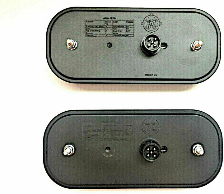 Anhängerbeleuchtung LED Rückleuchten LED Umrissleuchten 13 polig Kabel 7,7 m Set