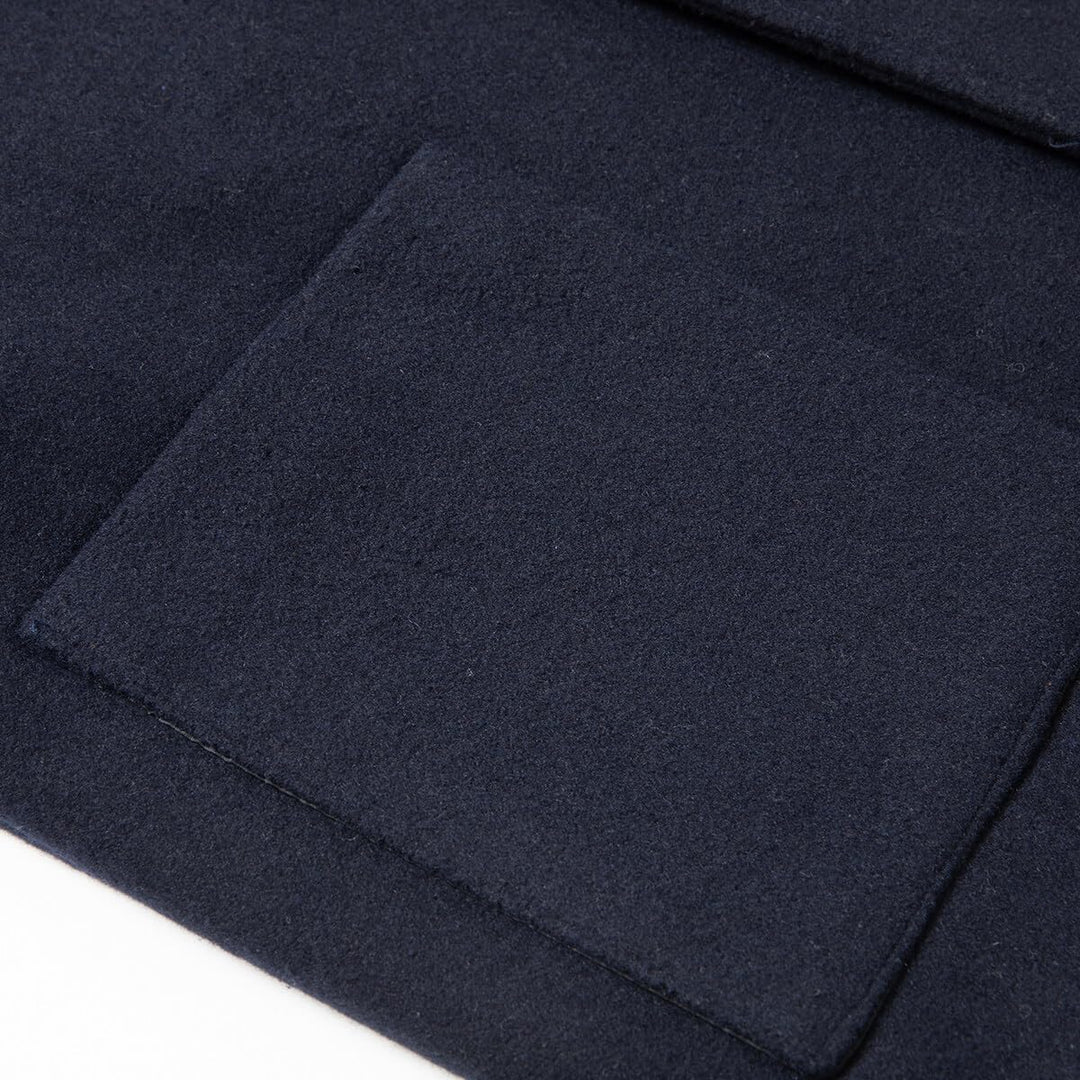 YOUTHUP Mantel Herren Wollmantel Winter Wolle Kurzmantel Regular Fit Kurz Herrenmantel für Business