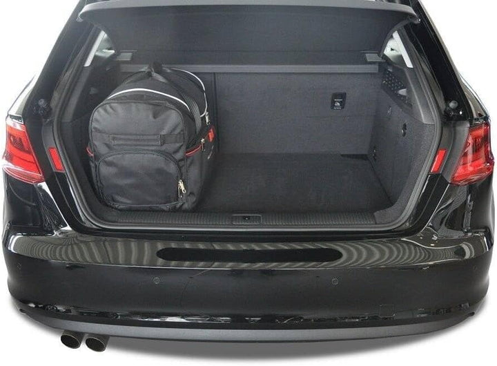 KJUST Dedizierte Kofferraumtaschen 3 stk kompatibel mit AUDI A3 8V 2012-2020