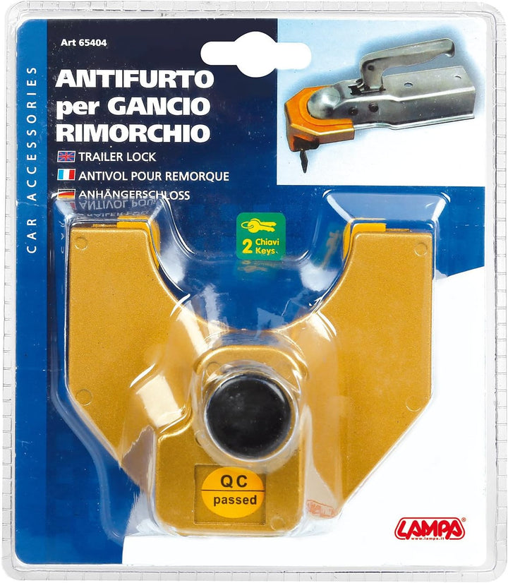 LAMPA 65404 Diebstahlsicherung für Anhänger