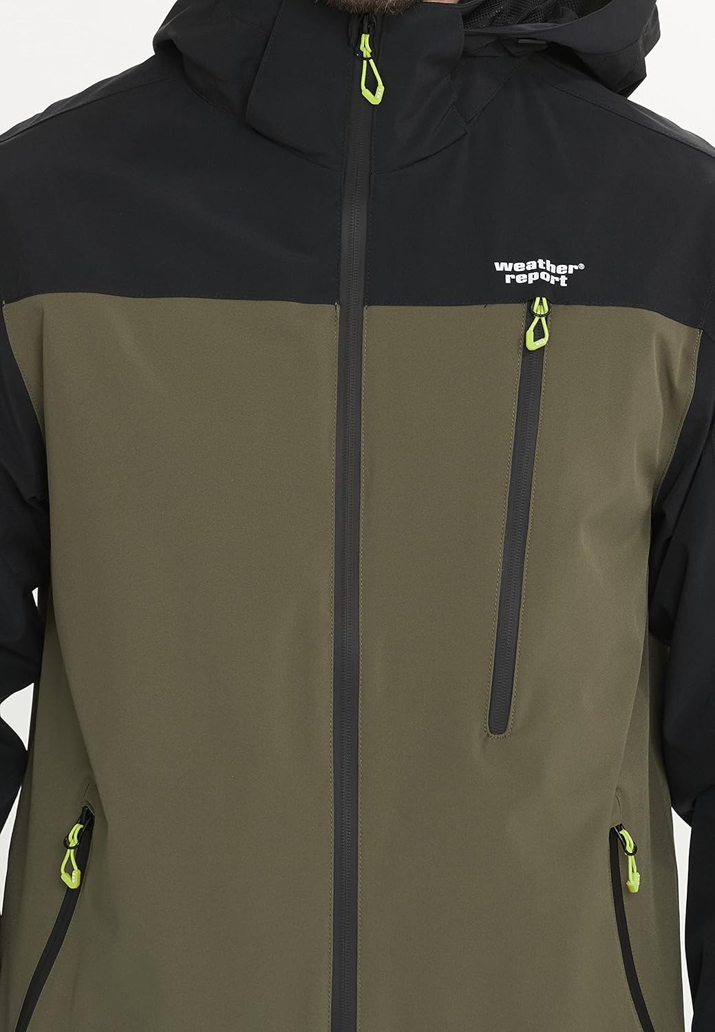 WEATHER REPORT Herren Delton Regenjacke S Tarmac, S Tarmac