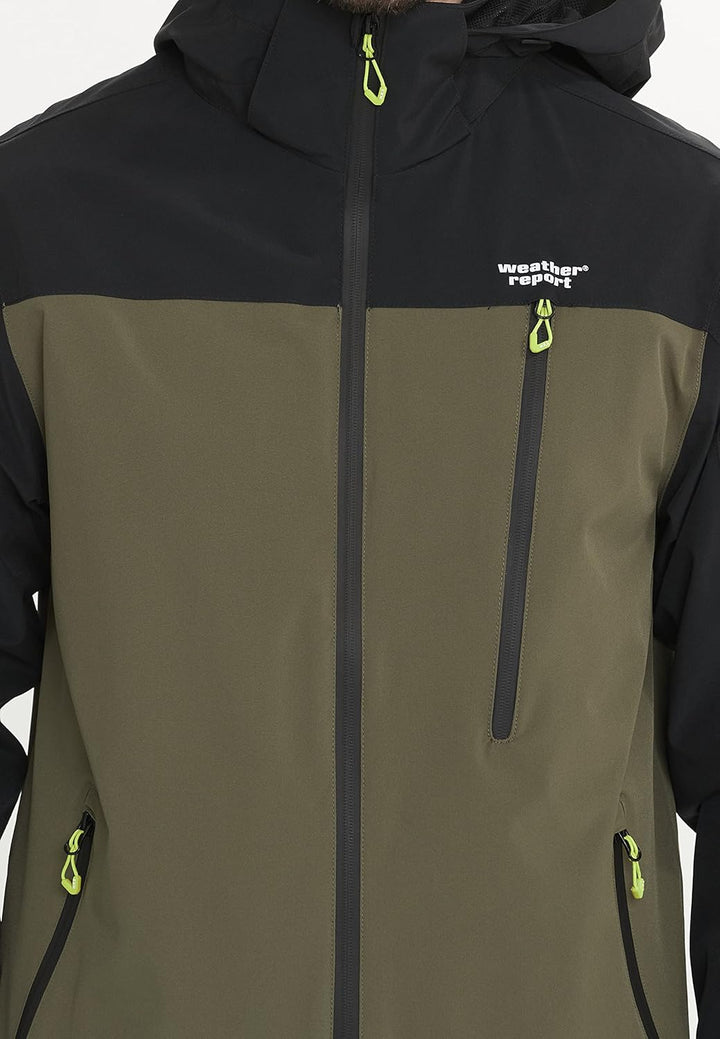 WEATHER REPORT Herren Delton Regenjacke S Tarmac, S Tarmac