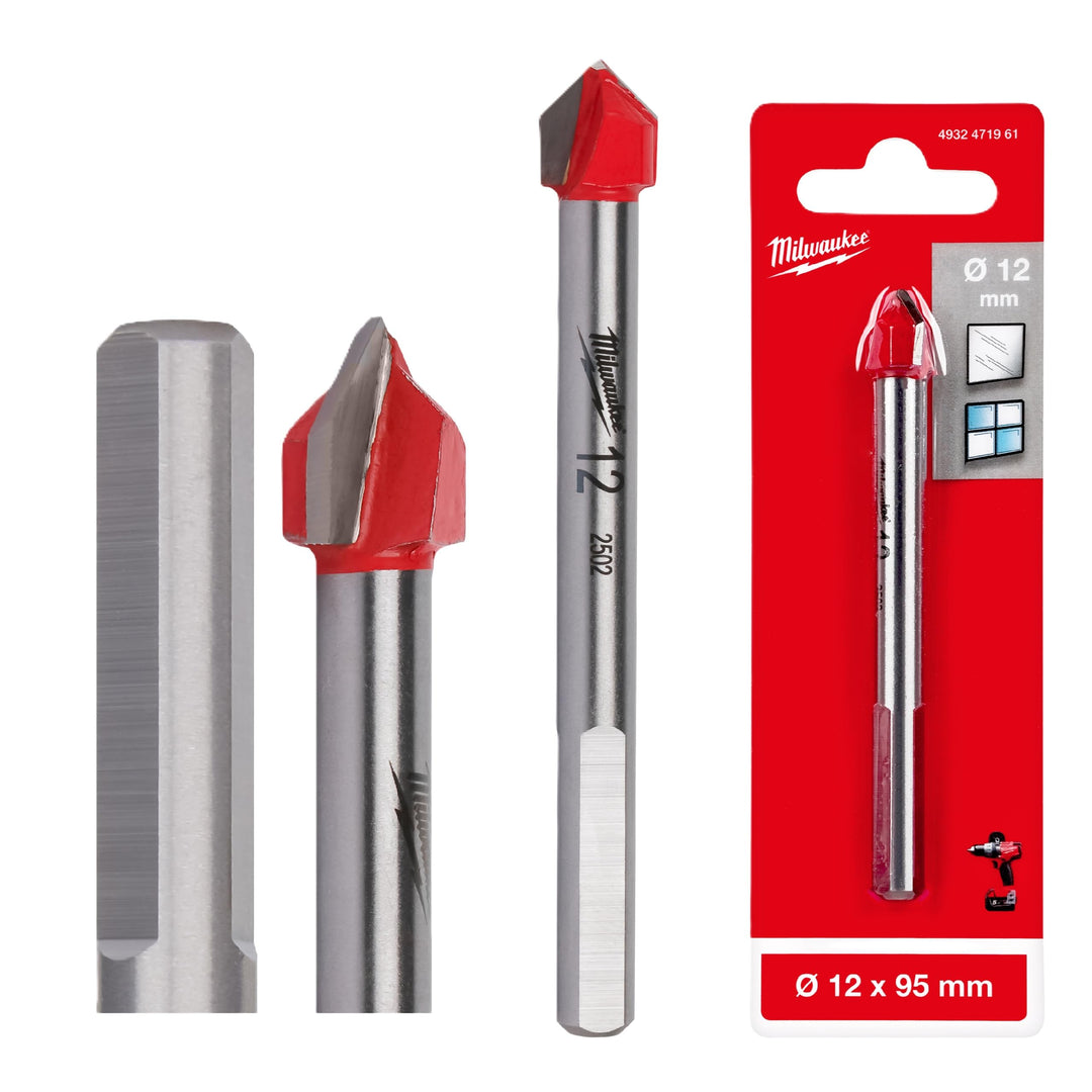 Milwaukee GLAS- & FLIESENBOHRER Ø 12 mm