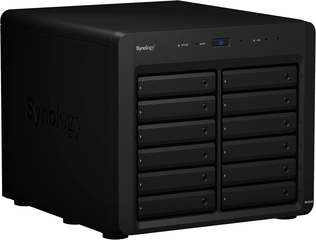 Synology DX1215II Festplattenerweiterungsgehäuse, schwarz