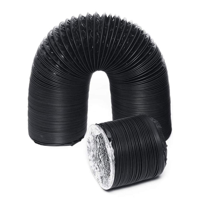 Lüftungsschlauch Abluftschlauch Aluflexrohr PVC Ablufttrockner - 100mm Alu-Flexschlauch Flexrohr Luf