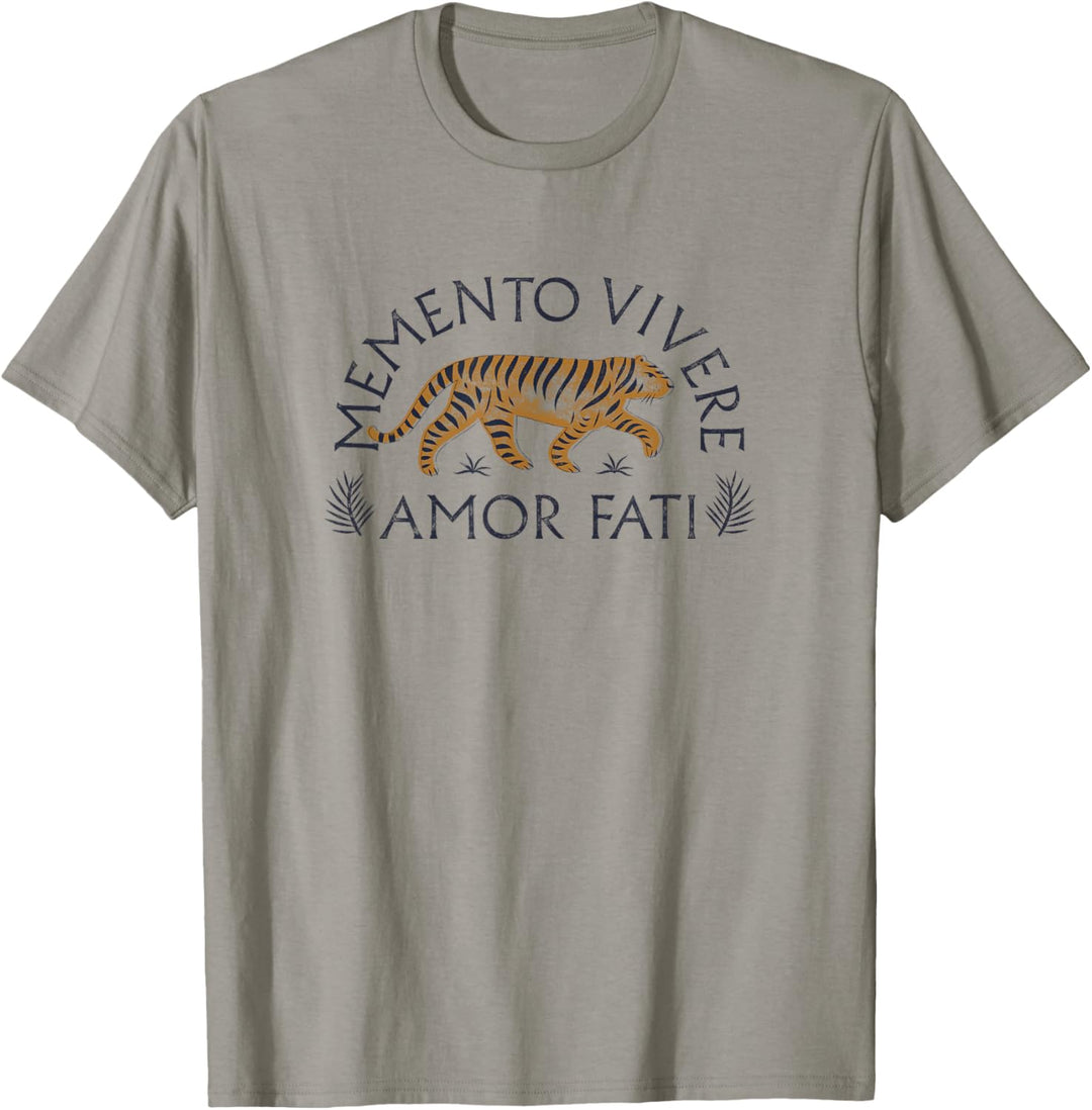 Stoisches Zitat | Amor Fati | Gebrannte Orange T-Shirt