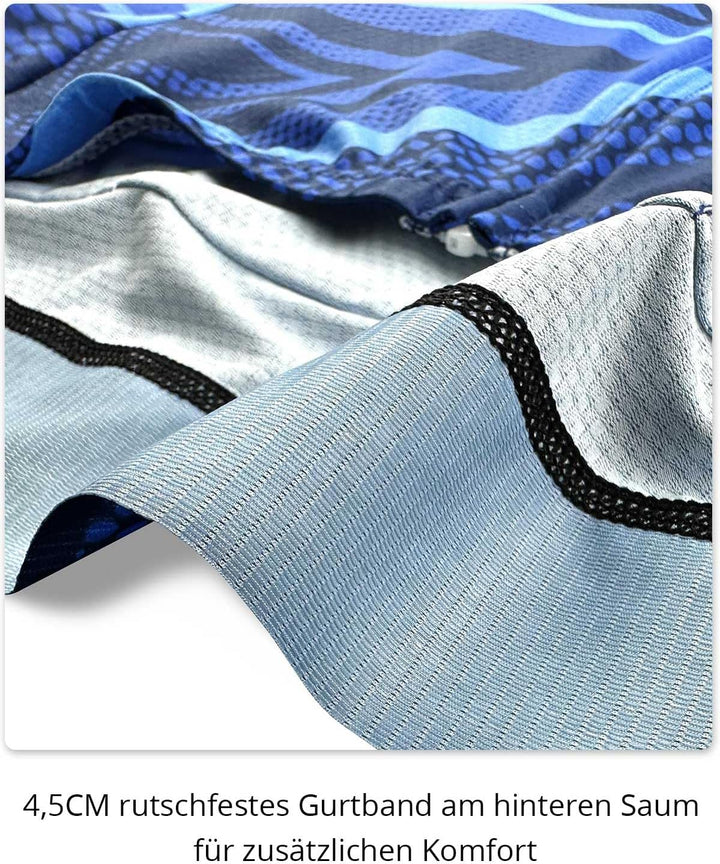 Wulibike Radtrikot Herren Langarm - Rennrad Trikot Herren Reissverschluss mit Taschen, Sommer Atmung