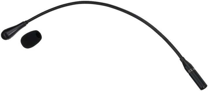 MONACOR 232630 DMG-700 Dynamisches Schwanenhalsmikrofon, 3 Pol XLR, Schwarz