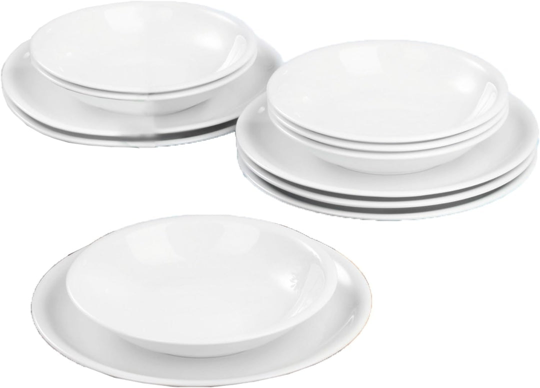 Seltmann Weiden 001.716173 Compact Weiss Tafelservice 12 tlg.