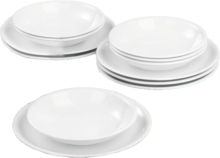Seltmann Weiden 001.716173 Compact Weiss Tafelservice 12 tlg.