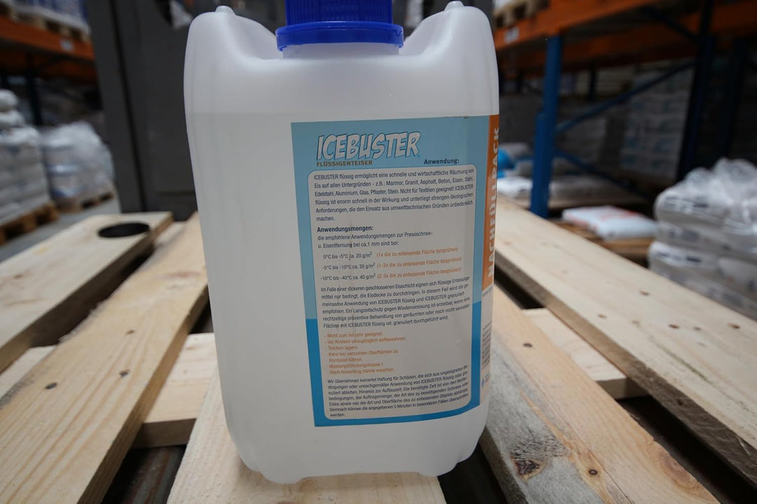 5 Liter Flüssigenteiser + Sprühflasche ICEBUSTER-Starter-Set - salzfrei