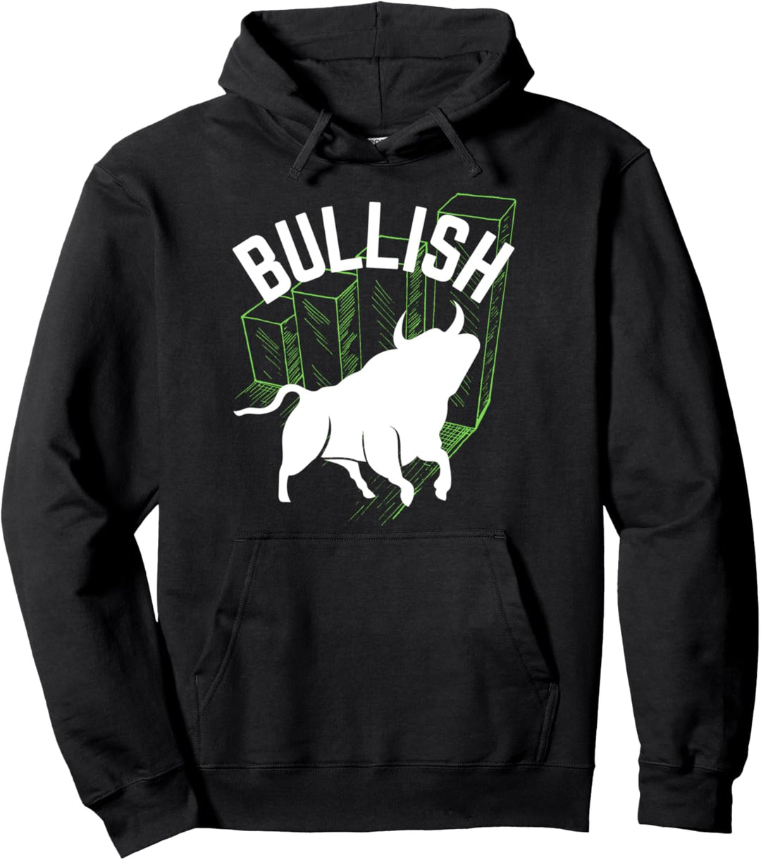 BULLISH - Börse Aktien Aktie Bulle Dividende Cash Pullover Hoodie