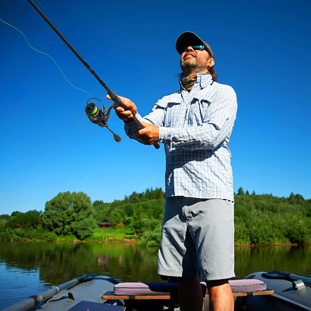Piscifun Carbon X II Spinning Reels, Light to 5.5oz, Upgrade Carbon Frame Rotor, 22LBs Max Drag, 10+