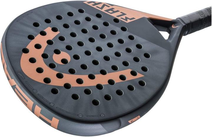 HEAD Unisex – Erwachsene Flash 2023 Padelschläger Einheitsgrösse Coral/Grey, Einheitsgrösse Coral/Gr