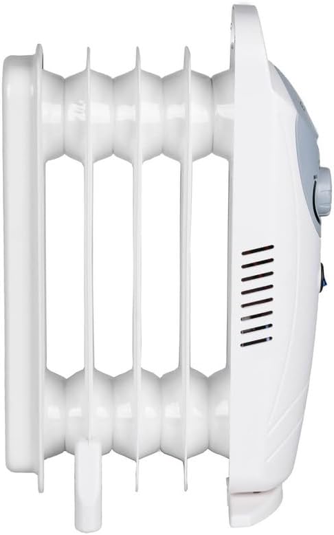 Eurom Floorcleaner 8618512 Elektrischer Heizkörper Unisex Erwachsene, Weiss