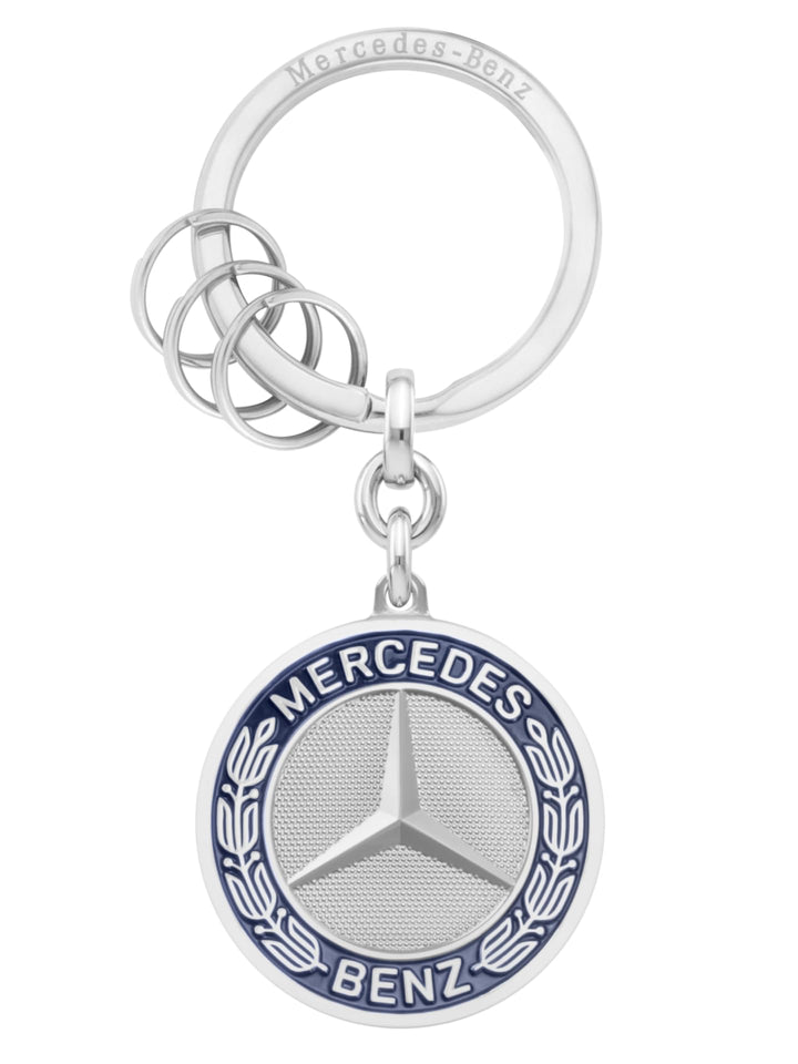 Mercedes-Benz Schlüsselanhänger Stuttgart | silberfarben | Edelstahl