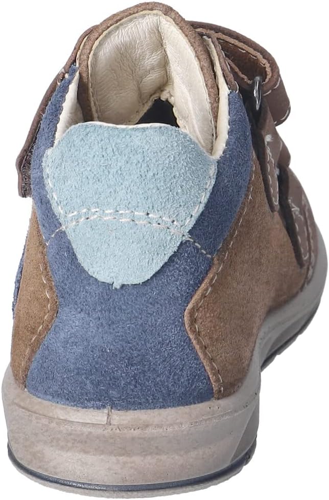 RICOSTA Kimo 2101302-550 Kaktus Suede/Nubuck Leather Childrens Rip Tape Water Resistant Ankle Boots
