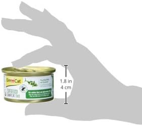 GimCat Superfood ShinyCat Duo Thunfisch mit Zucchini - Katzenfutter mit saftigem Filet ohne Zuckerzu